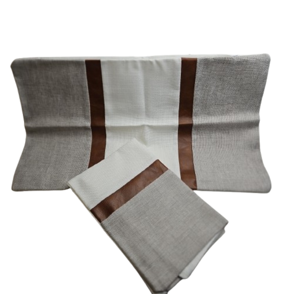 Elegant Decorative Pillow Cover In Washable With Zip solidHome Essential20×12 In